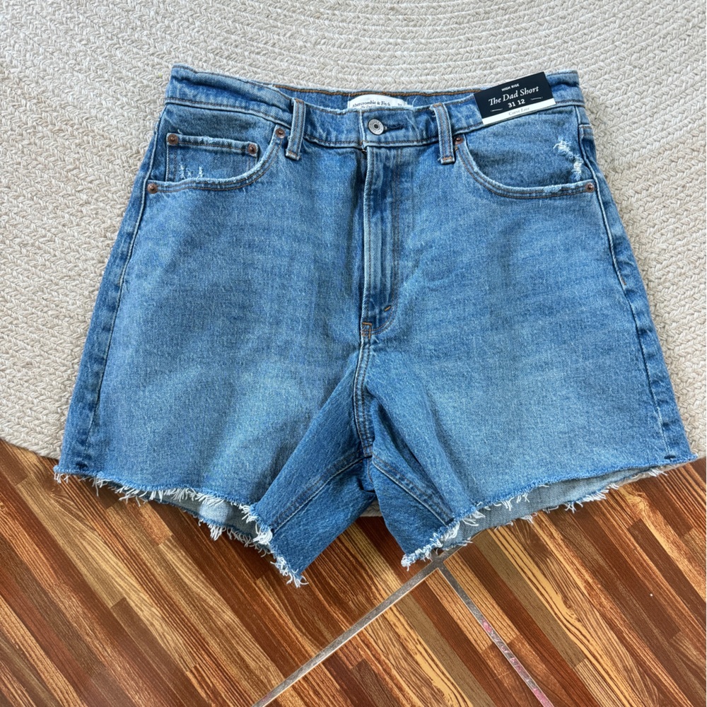 A&F Curve Love Dad Shorts